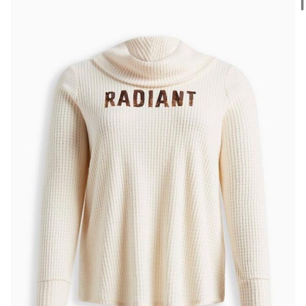 Torrid Women’s Plus Sequined Sweater Top